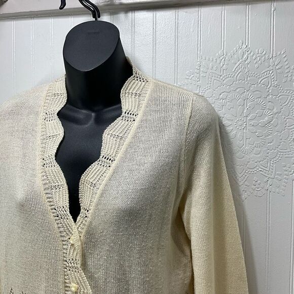 VINTAGE IT’S PURE GOULD Cardigan Sweater - Picture 3 of 7